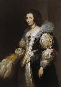 Anthony Van Dyck Portrait of Maria Louisa de Tassis (mk08) Spain oil painting artist